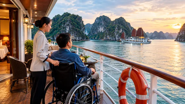 Accessibilità con sedia a rotelle