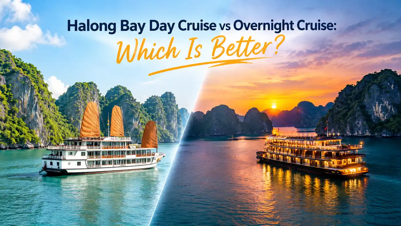 Crociera di un giorno nella Baia di Halong vs Crociera con pernottamento: quale è meglio?